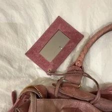 Balenciaga Satchel Top Handle Zip Closure Hardware Mirror 3