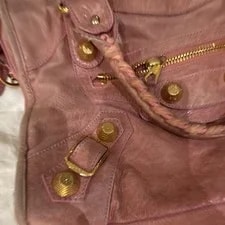 Balenciaga Satchel Top Handle Zip Closure Hardware Mirror 4