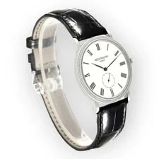 Patek Philippe Calatrava 18k White Gold Roman Dial - 5116G 3
