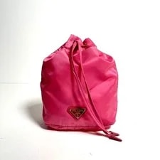 Prada Triangle Logo Drawstring 2