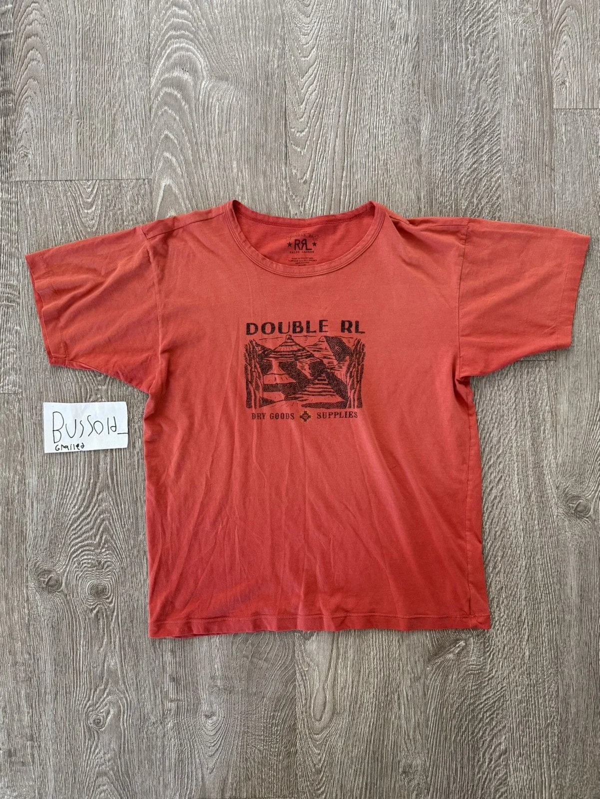 RRL Native Graphic T-Shirt — streetwear — resale