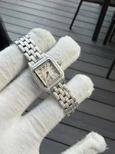 Cartier — Cartier Panthere 1320 Stainless Steel 22mm W/ Box & Booklet — Watch — resale