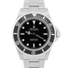 Rolex — Rolex No-Date Submariner Black 40mm Stainless Steel 40mm Oyster 14060 — Watch — resale