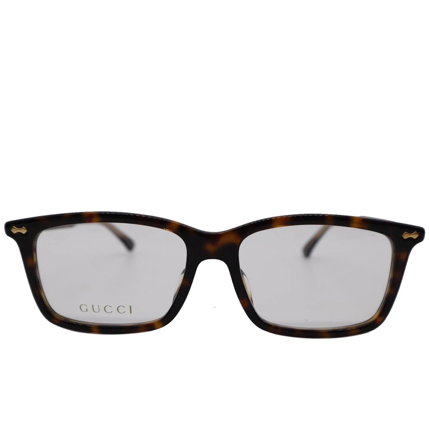 Gucci — Gucci GG0191OA 002 Havana Eyeglasses Demo Lens — Accessory — resale