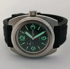 Vostok Amphibia Automatic 170964 "Panerai" Belt. Rubber/ Amphibia Plastic Strap 4