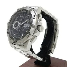 TAG Heuer Aquaracer Day-Date CAF5011 Stainless Steel 43mm Automatic #SNW357 2