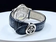 Patek Philippe 5130G World Time Automatic 18k White Gold 39.5mm Box & Papers 4