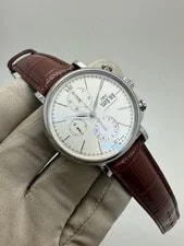 IWC — 2016 IWC Portofino Chronograph White Dial Steel 42mm Automatic IW391007 — Watch — resale