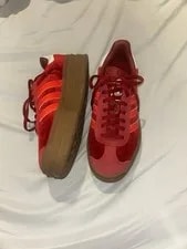 Adidas — Adidas Gazelle Low Top Lace Up Gum Sole — Sneaker — resale