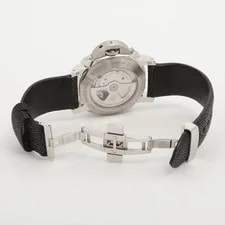 Panerai Luminor Marina PAM00359 SS External SS X External Leather QZ Black Dial 4