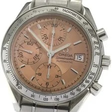 Omega Speedmaster 3513.6 Automatic 39mm Pink Chronograph 2