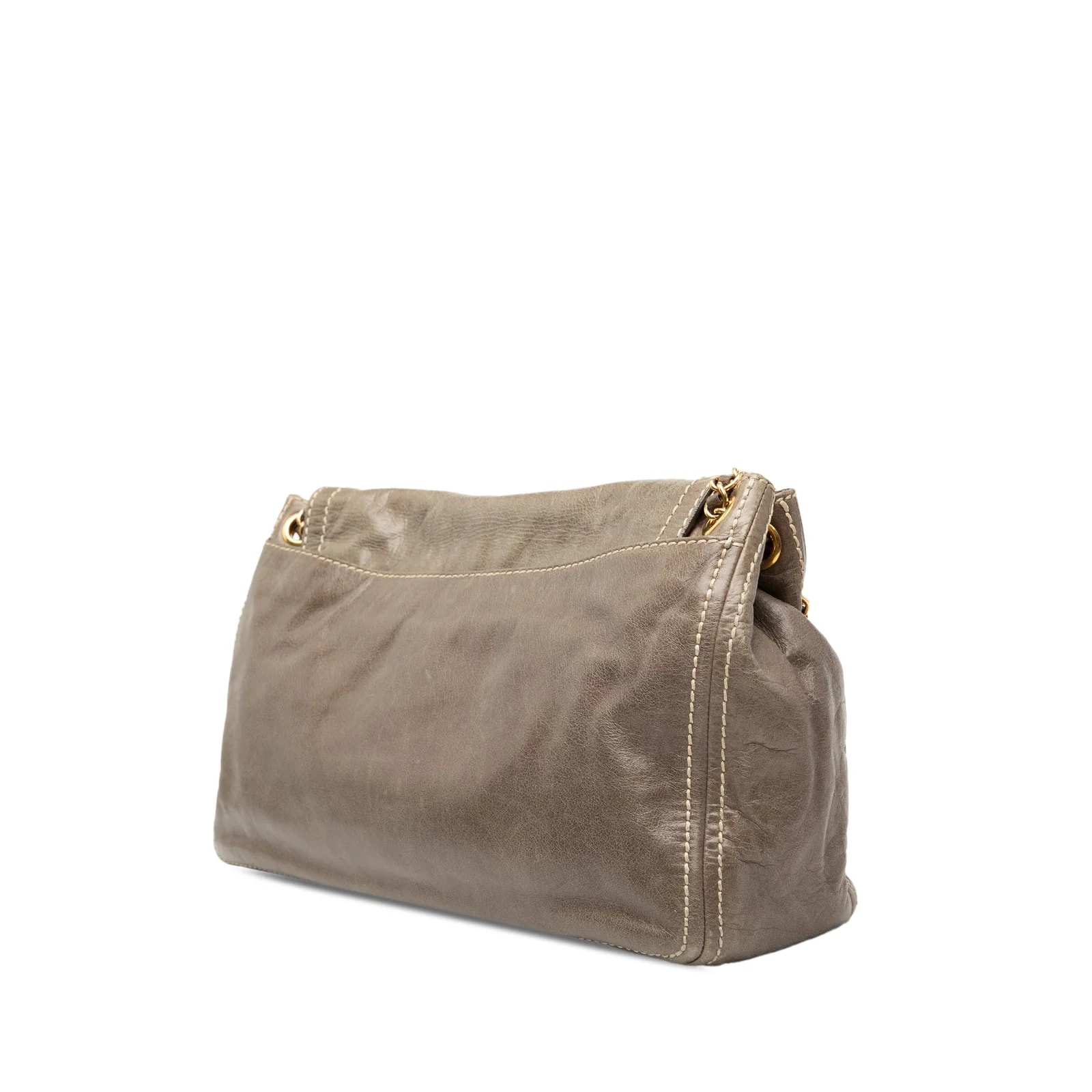 Vitello Shine Push Lock Flap 2