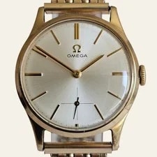 Omega — 1954 Omega 9k Solid Gold Cal 266 Hand Winding Dennison Case 34mm — Watch — resale
