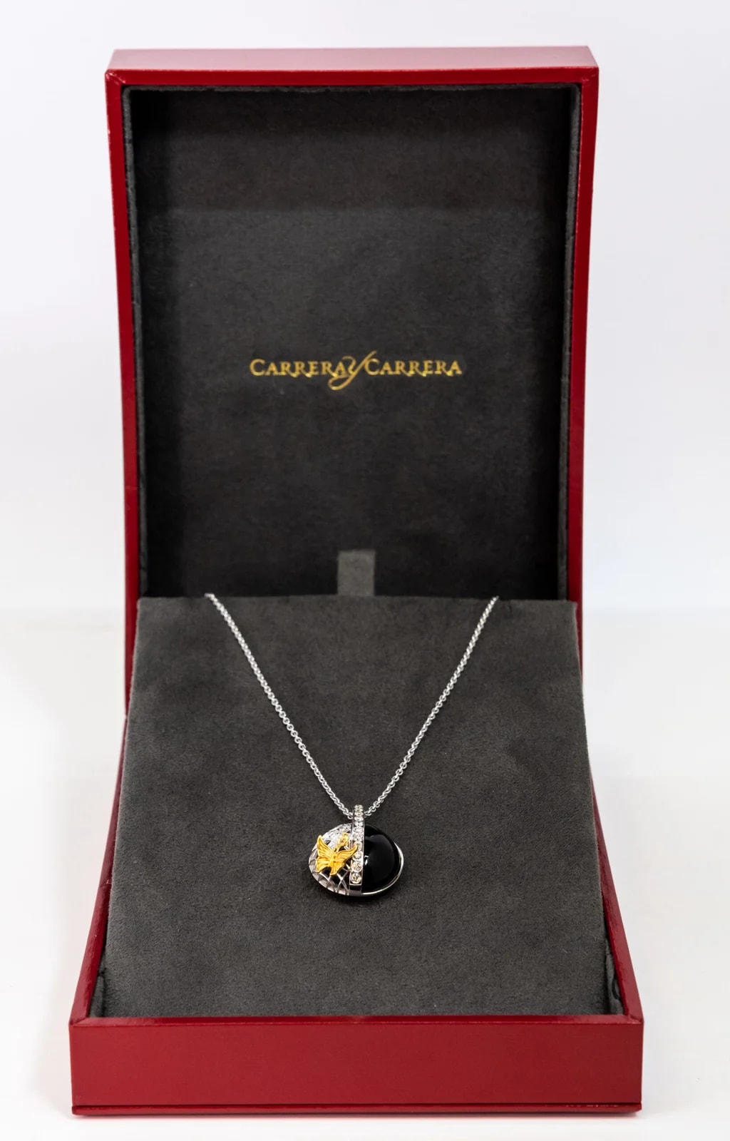 Carrera Y Carrera Prisma 18K White Gold With Diamonds Pendant 3