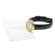 Cartier Must Trinity W1010844 SV925 Vermeil White Dial Quartz Ladies_945911 2