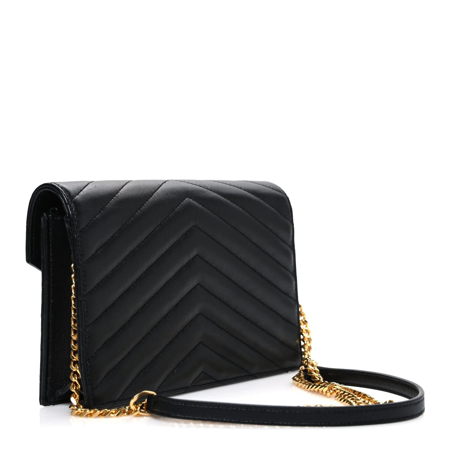 Chevron Envelope Chain Wallet 3