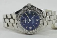 Breitling Colt Oceane A77350 Quartz + Diamonds Nice Condition 4