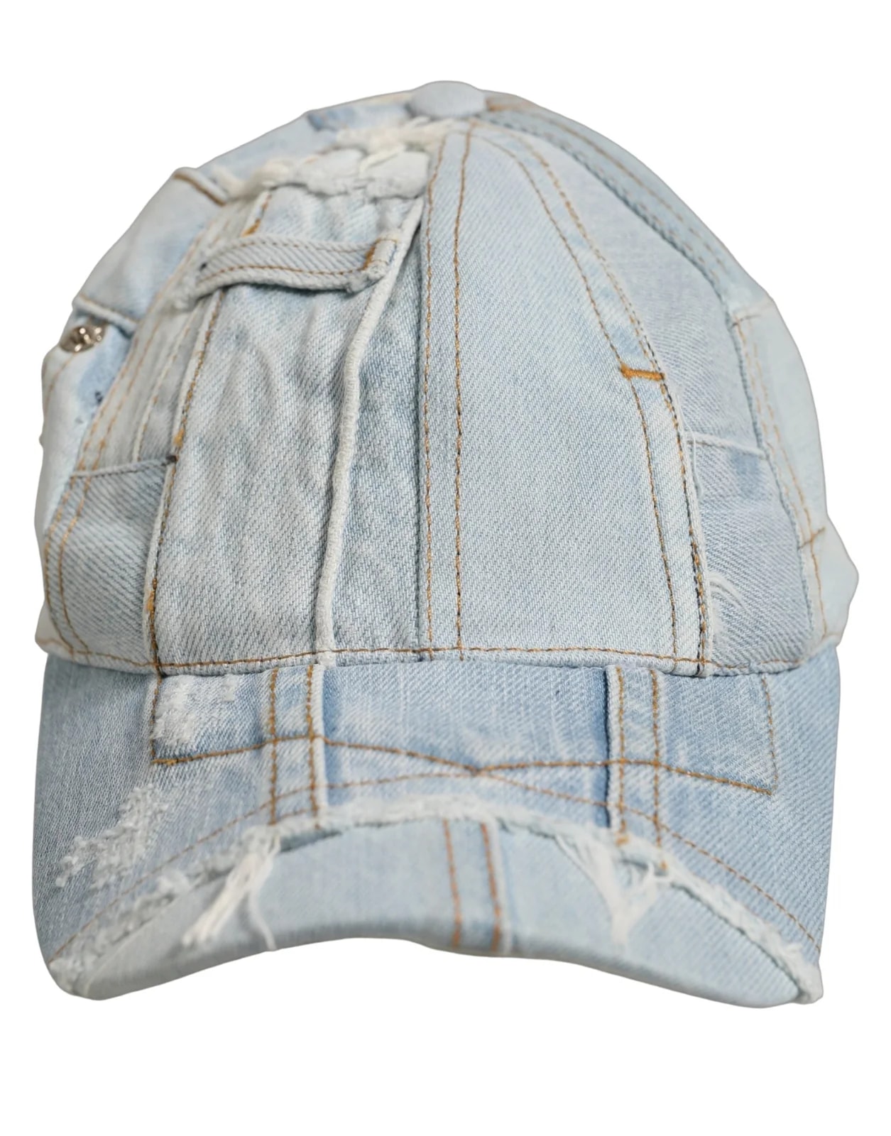 Dolce & Gabbana Patchwork Cotton Baseball Cap Hat 3