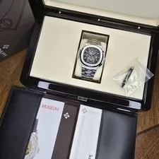 Patek Philippe Nautilus 40.5MM Travel Time 5990/1A-001 Stainless Steel B&P 2