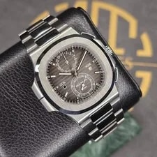 Patek Philippe Nautilus 40.5MM Travel Time 5990/1A-001 Stainless Steel B&P 3