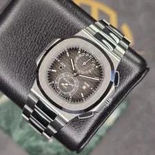 Patek Philippe Nautilus 40.5MM Travel Time 5990/1A-001 Stainless Steel B&P 4