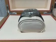 Omega Aqua Terra 41mm Card, Box & Papers Gray Dial Blue Rubber 3