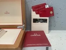 Omega Aqua Terra 41mm Card, Box & Papers Gray Dial Blue Rubber 4