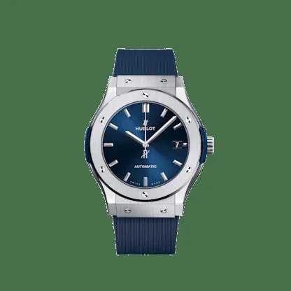 Hublot Classic Fusion Titanium Blue 2