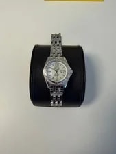Breitling Galactic Cockpit A49350 Factory Diamond Bezel Mother of Pearl Dial 2