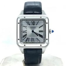 Cartier — Cartier Santos Dumont Large Model Quartz Stainless Steel WSSA0022 — Watch — resale