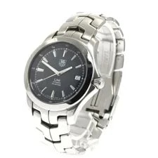 TAG Heuer Link WJF2112.BA0570 38mm SS Automatic Navy Dial Date #C642 2