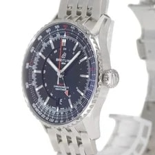 Breitling NavitimerGMT41 A32310251B1A1 （A32310） Stainless Steel Diamond #KNW1846 2