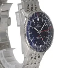Breitling NavitimerGMT41 A32310251B1A1 （A32310） Stainless Steel Diamond #KNW1846 3