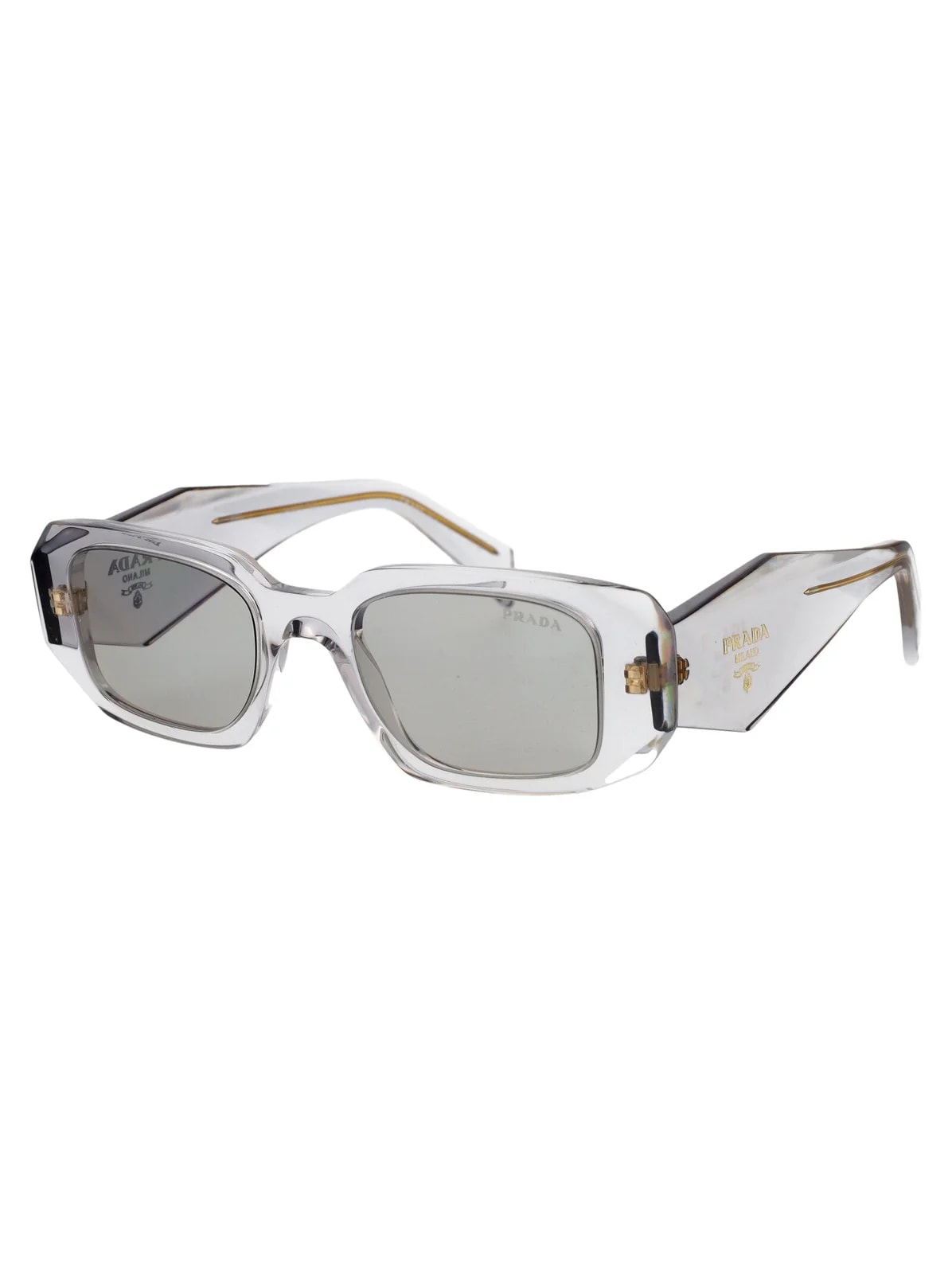 Prada 0pr Rectangular Acetate Sunglasses — 2