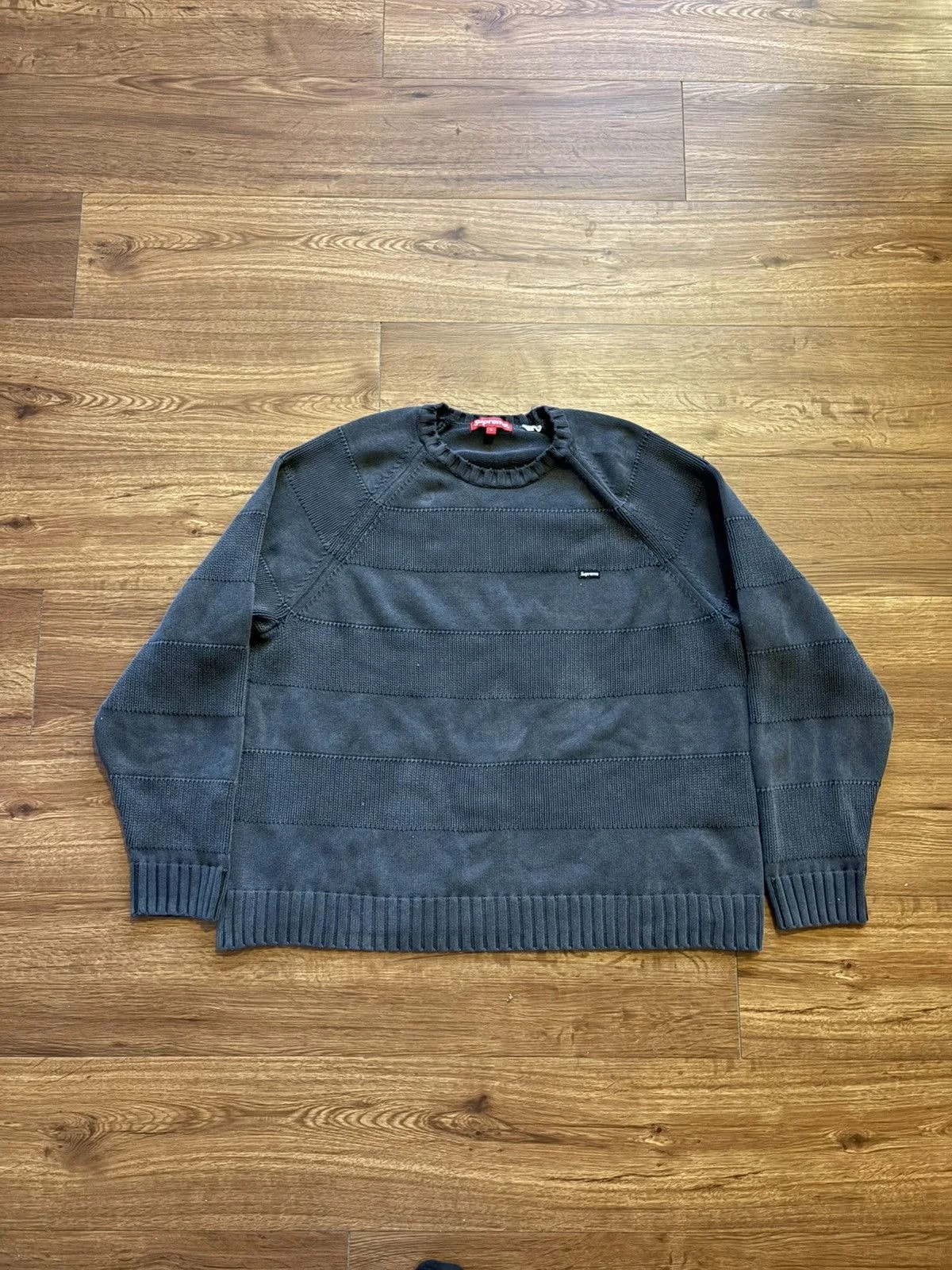 Supreme — Supreme Faded Stripped Sweater — streetwear — resale