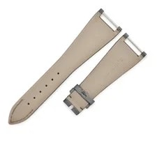 Patek Philippe Parts Satin Leather Gray Genuine Satin X Leather Belt Band 2