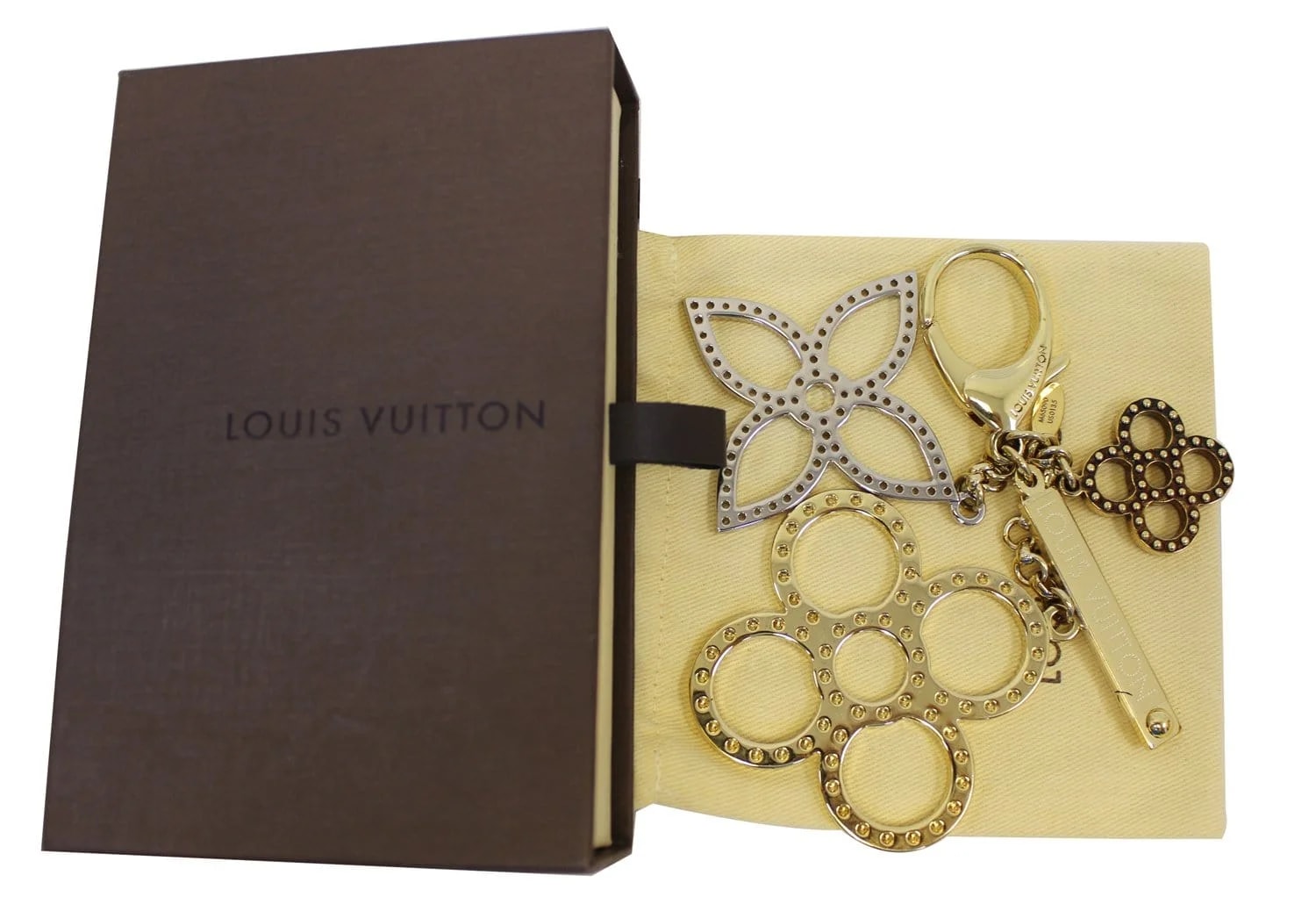 Louis Vuitton — Louis Vuitton Flower Bijoux Sac Tapage Bag Charm — Accessory — resale