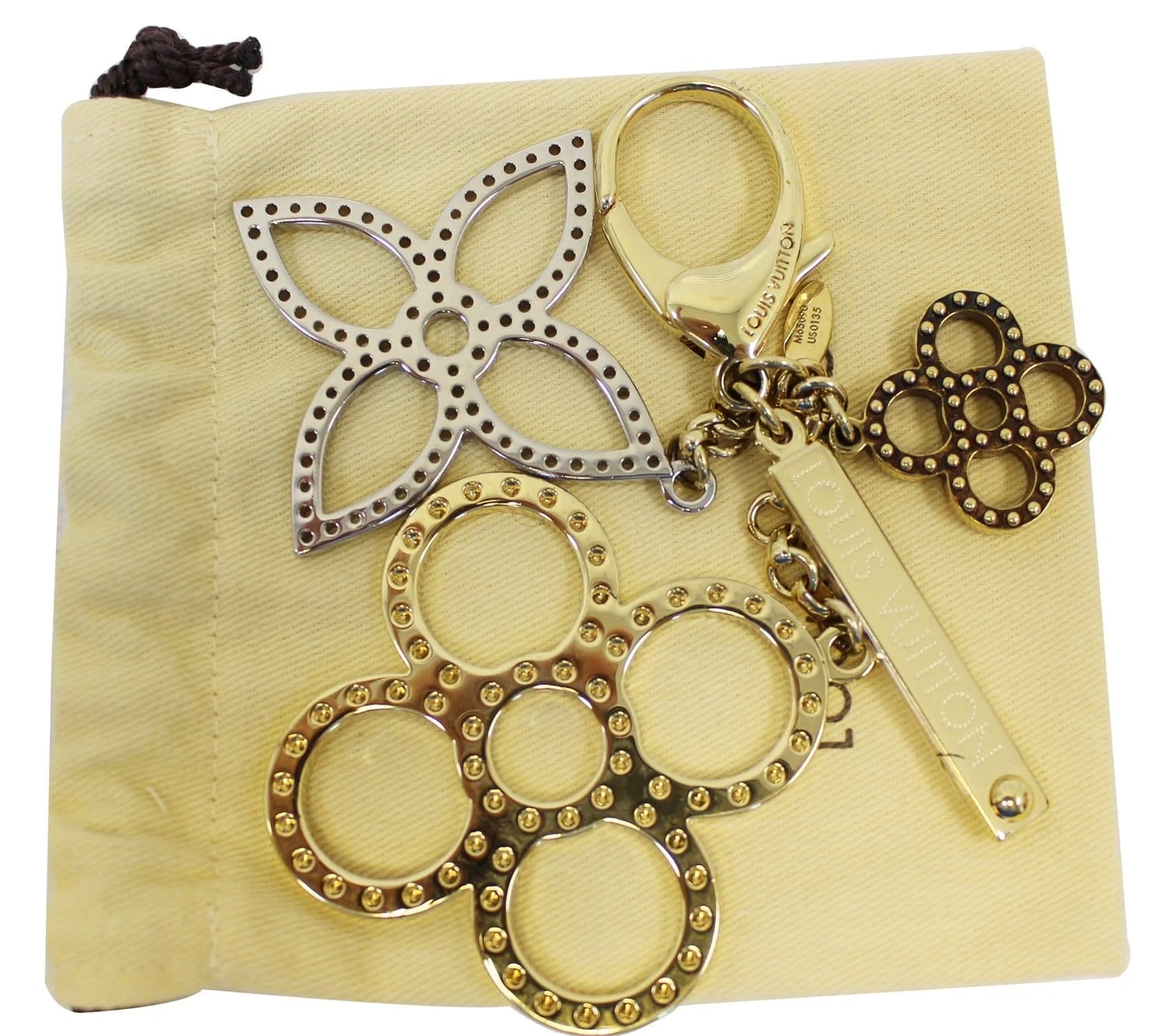 Louis Vuitton Flower Bijoux Sac Tapage Bag Charm 2