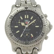 TAG Heuer — TAG Heuer M S39.306 Stainless Steel 41mm Black Dial Quartz #NW249 — Watch — resale