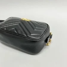 Gucci GG Marmont Mini Camera Chevron Crossbody Auth 4