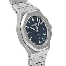 Audemars Piguet Royal Oak Automatic 15550ST.OO.1356ST.06 Blue Stainless #W024 3