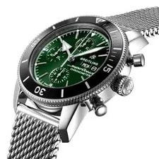 Breitling Superocean Heritage Chronograph 44 Green Dial A13313121L1A1 2