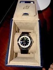 Breitling Superocean Automatic 42 Rainbow Dial Rubber Strap 2