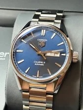 TAG Heuer — TAG Heuer Carrera 41mm Blue Dial Automatic Bracelet WAR201E.BA0723 — Watch — resale