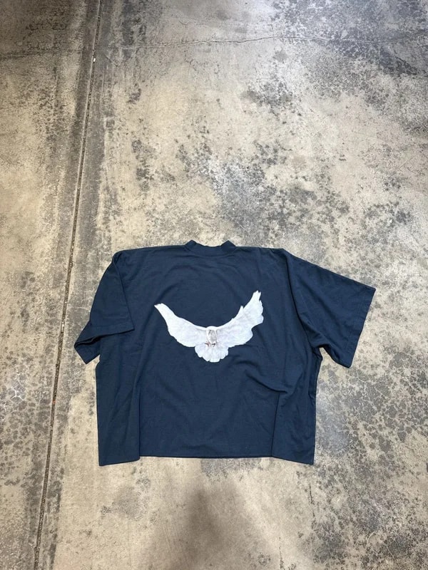 Balenciaga — Yeezy GAP Balenciaga Double Layer Dove TEE — streetwear — resale