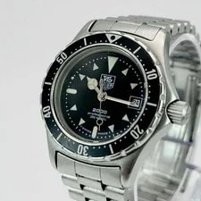 Tag Heuer — TAG Heuer Professional 973.008 , Black, 3-Hand, Date, Black Dial, Siler — Watch — resale