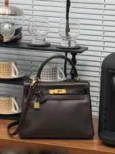 Auth Hermès Kelly 28 Dark 3