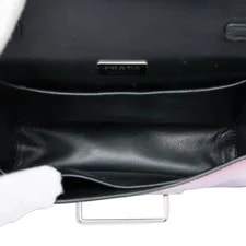 Prada Trimmed Metallic Vitello Cahier Rose Gold 4