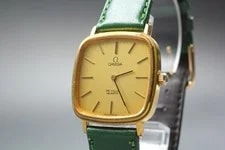 1978 *N * Omega de Ville Cal.1330 31mm Gold Square Quartz 2