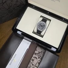 Patek Philippe Calatrava 6119G-001 39MM 18K White Gold Grey Anthracite Dial B&P 2